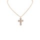Rhinestone Cross Pendant Necklace