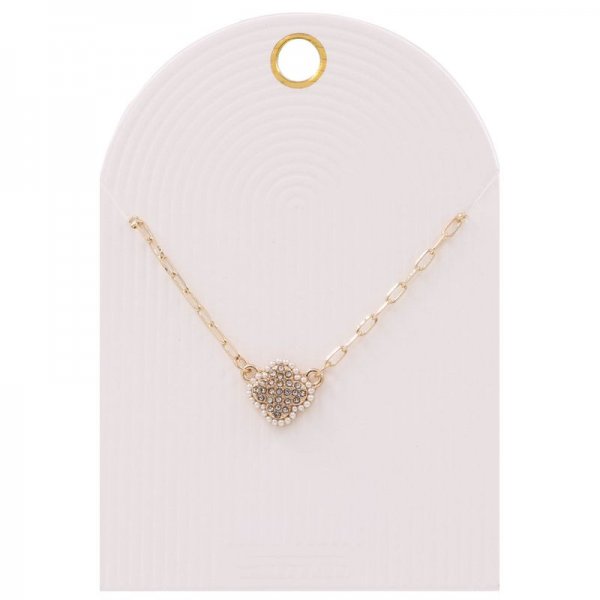 Quatrefoil Cream Pearl Necklace